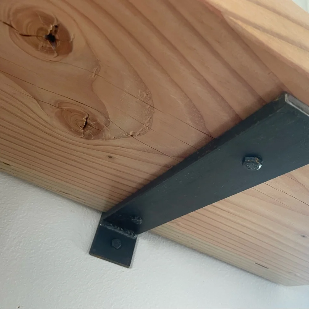 Metal Shelf Bracket Heavy Duty‎ Steel Brackets USA Made 1 Pc Hardware Included